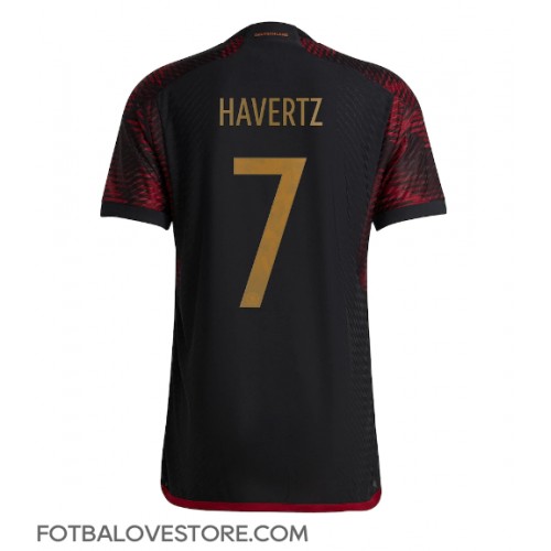 Německo Kai Havertz #7 Venkovní Dres MS 2022 Krátkým Rukávem